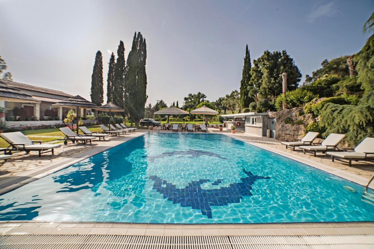 Corfu Club Apartments Gouviá Eksteriør bilde