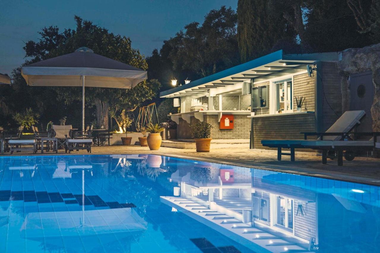 Corfu Club Apartments Gouviá Eksteriør bilde